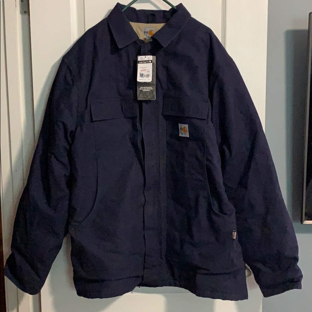 Carhartt FR Duck Traditional Coat Quilt Lined